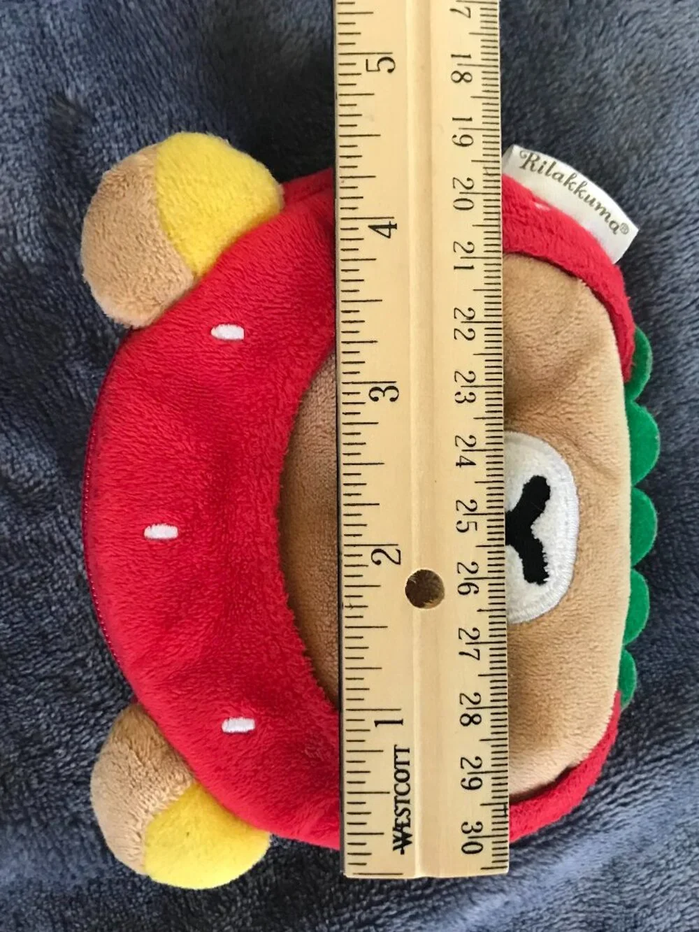 Rilakkuma plush pouch coin purse